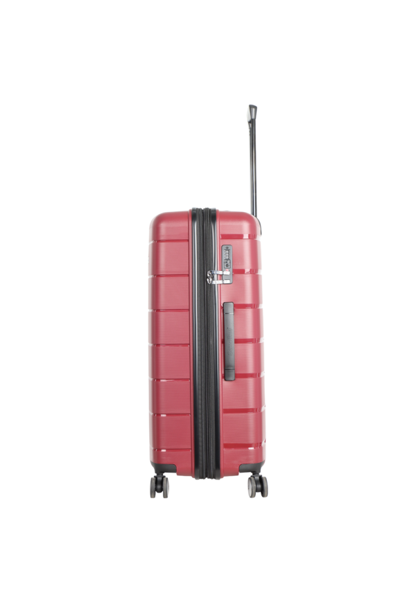 Duża walizka Saxoline Bliss bordowa 118L