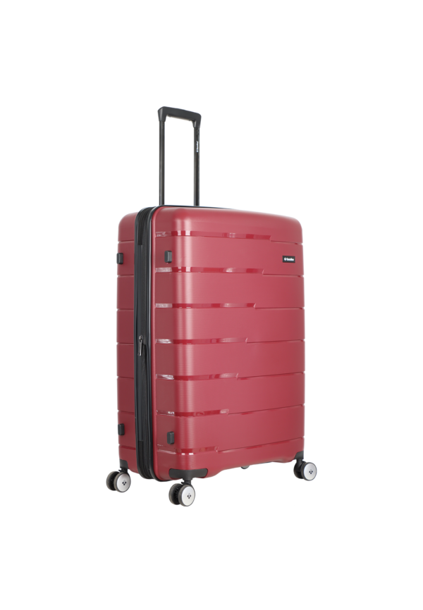 Duża walizka Saxoline Bliss bordowa 118L