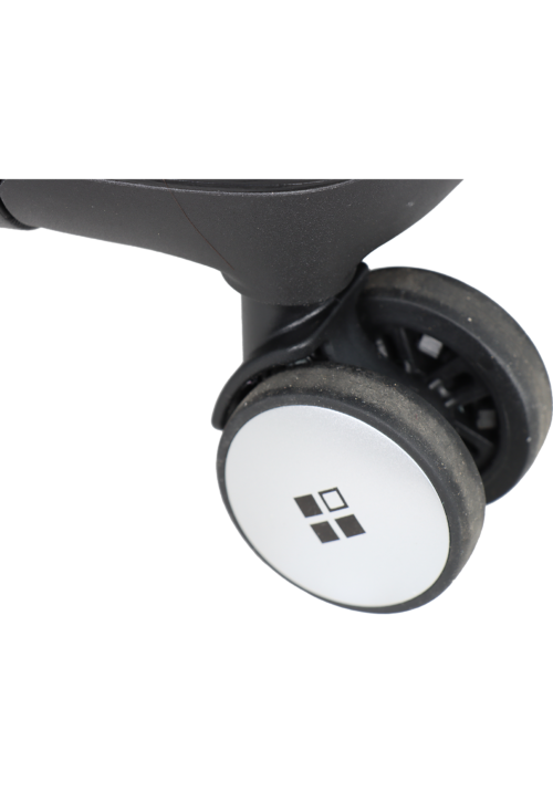 Duża walizka Saxoline Bliss czarna 118L