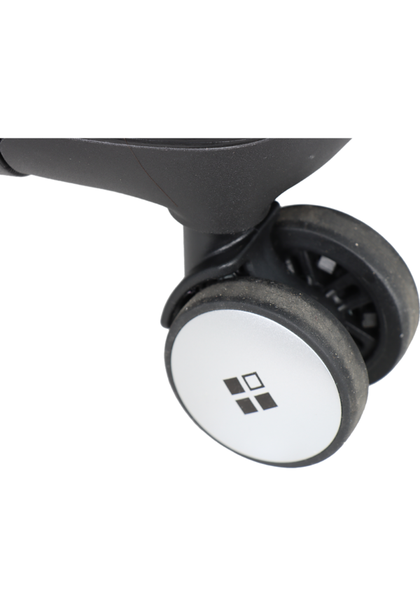 Duża walizka Saxoline Bliss czarna 118L