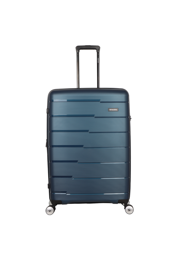 Duża walizka Saxoline Bliss navy 118L