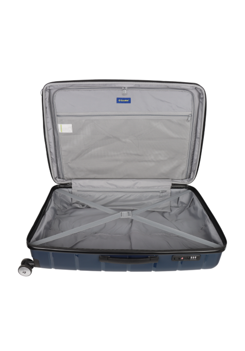 Duża walizka Saxoline Bliss navy 118L