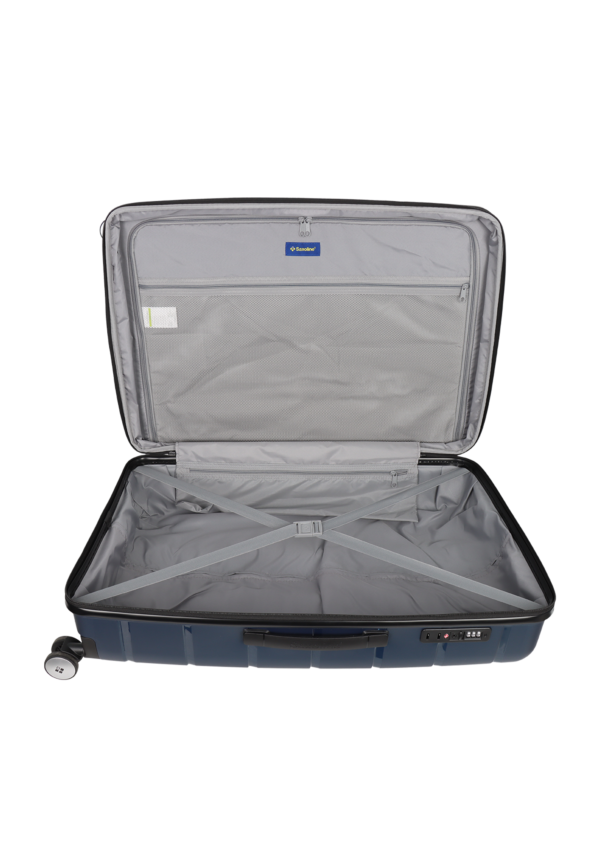 Duża walizka Saxoline Bliss navy 118L