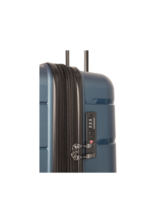 Duża walizka Saxoline Bliss navy 118L