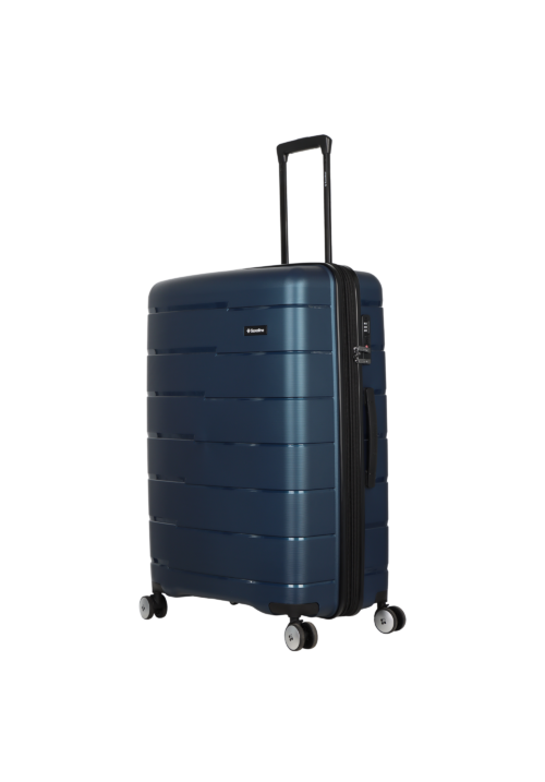 Duża walizka Saxoline Bliss navy 118L