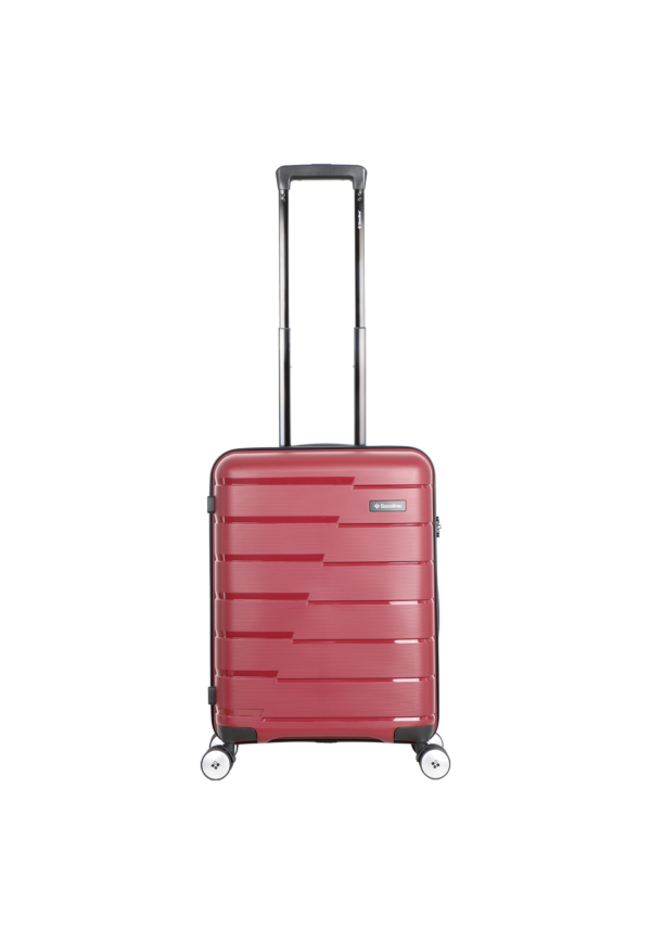 Mała walizka Saxoline Bliss bordowa 45L