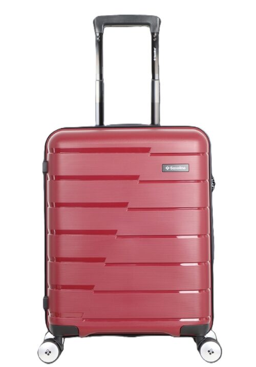 Mała walizka Saxoline Bliss bordowa 45L