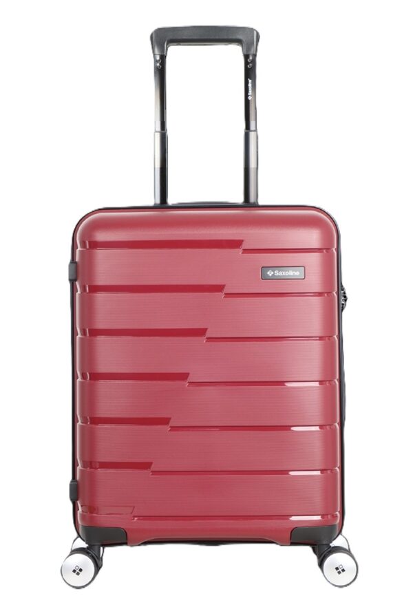 Mała walizka Saxoline Bliss bordowa 45L