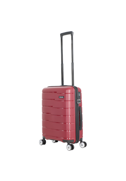 Mała walizka Saxoline Bliss bordowa 45L