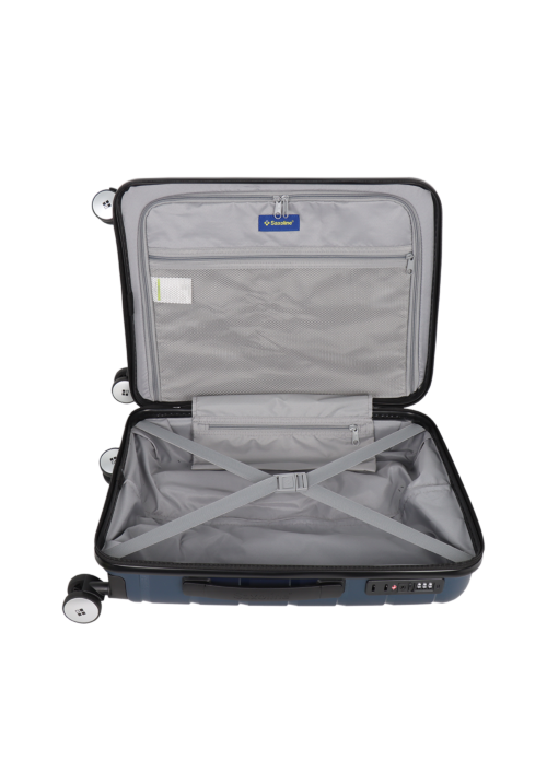 Mała walizka Saxoline Bliss navy 45L