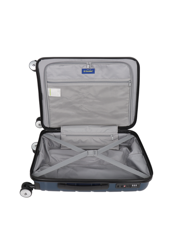 Mała walizka Saxoline Bliss navy 45L