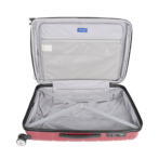 Średnia walizka Saxoline Bliss 73L bordowa