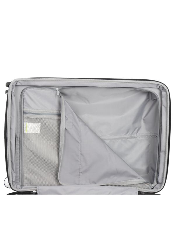 Średnia walizka Saxoline Bliss 73L bordowa