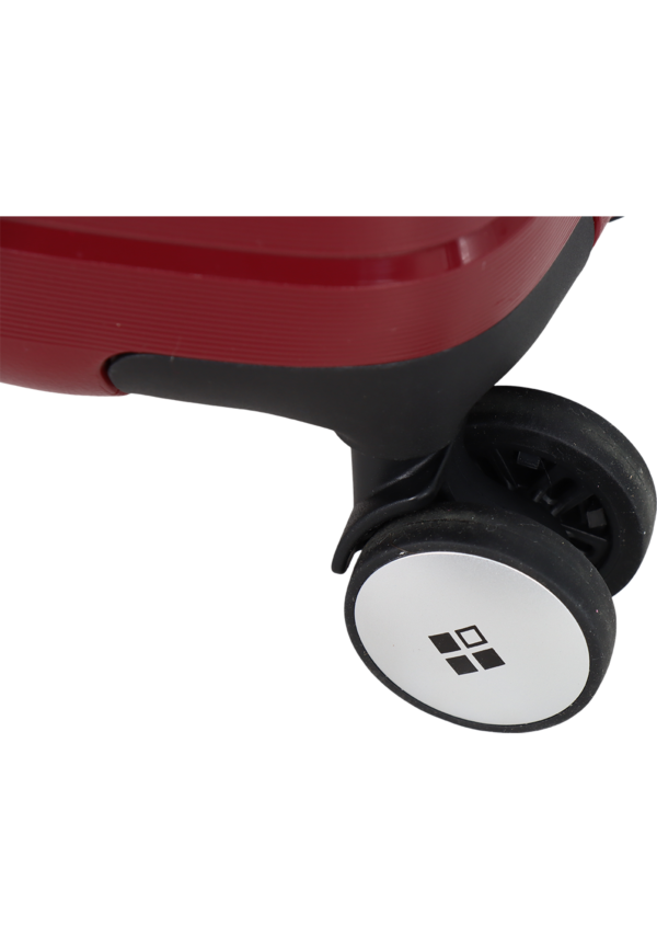 Średnia walizka Saxoline Bliss 73L bordowa