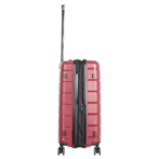 Średnia walizka Saxoline Bliss 73L bordowa