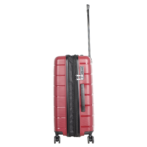 Średnia walizka Saxoline Bliss 73L bordowa