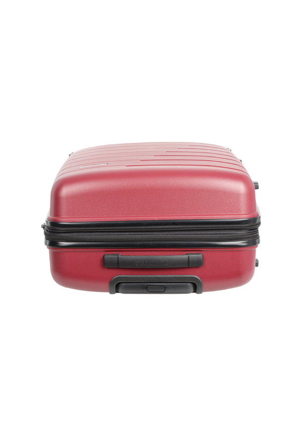 Średnia walizka Saxoline Bliss 73L bordowa