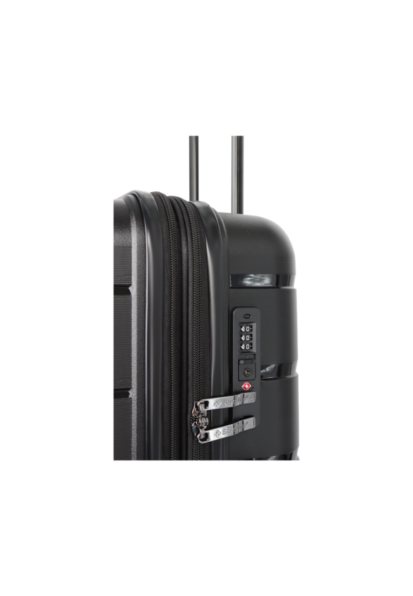 Średnia walizka Saxoline Bliss 73L czarna