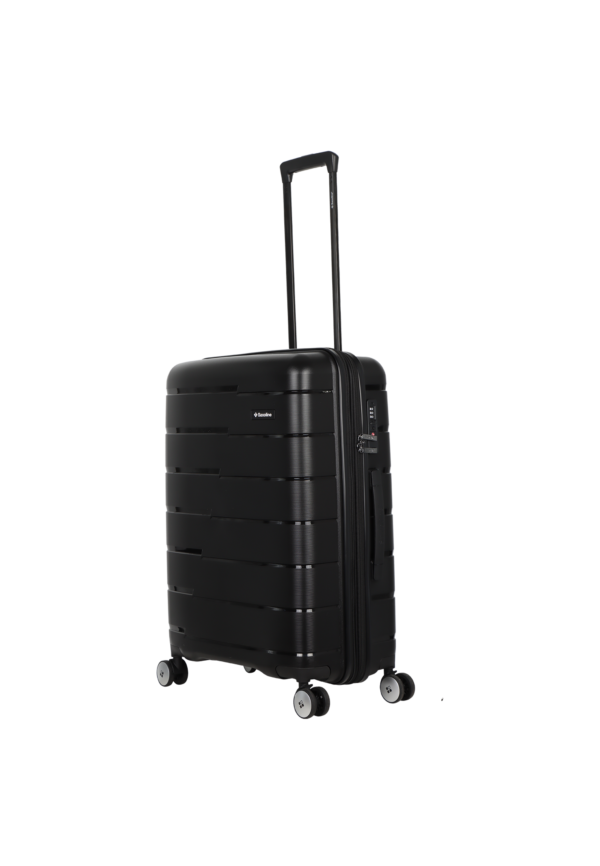Średnia walizka Saxoline Bliss 73L czarna