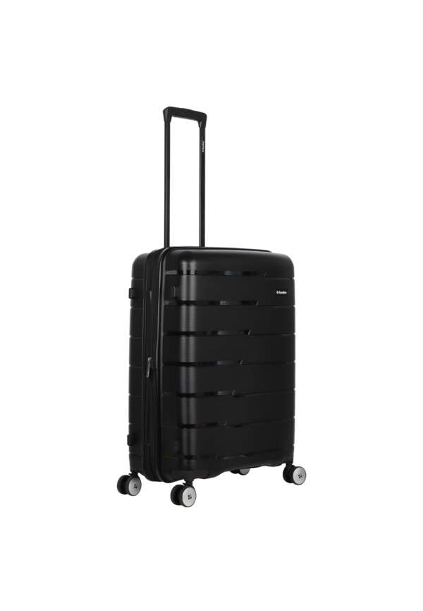 Średnia walizka Saxoline Bliss 73L czarna