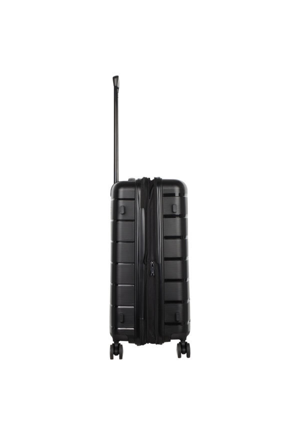 Średnia walizka Saxoline Bliss 73L czarna