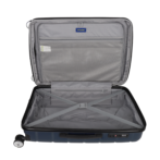 Średnia walizka Saxoline Bliss 73L navy
