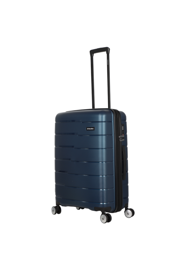 Średnia walizka Saxoline Bliss 73L navy