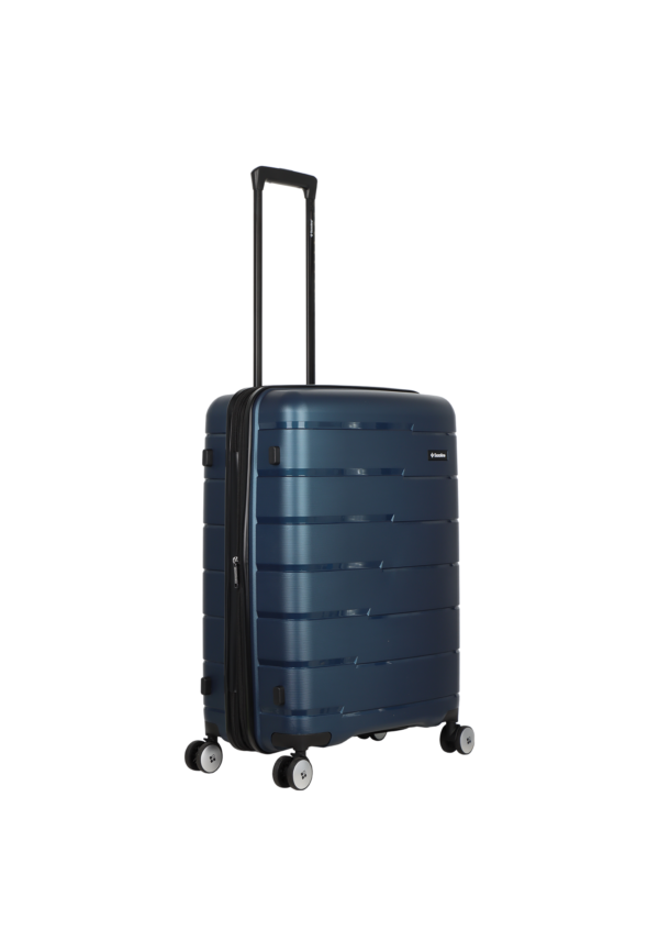 Średnia walizka Saxoline Bliss 73L navy