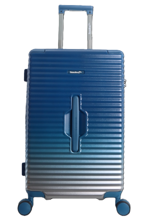 Średnia walizka  Saxoline Elite Trunk 88L niebieska