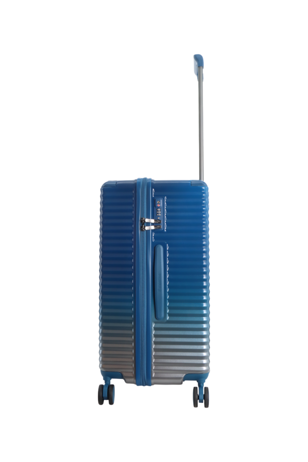 Walizka średnia Saxoline Elite Trunk 1010H0.63.39 BLUE GRADIENT (3) Duża walizka Saxoline Elite Trunk 131L niebieska