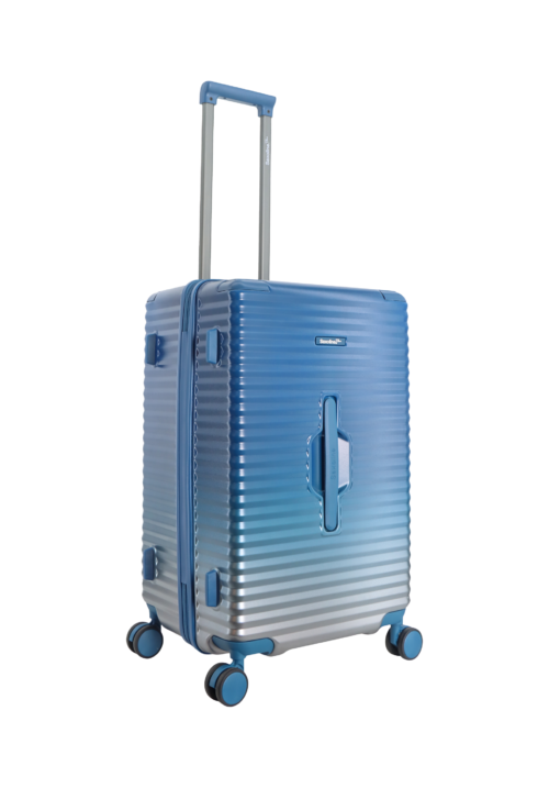 Walizka średnia Saxoline Elite Trunk 1010H0.63.39 BLUE GRADIENT (6) Duża walizka Saxoline Elite Trunk 131L niebieska