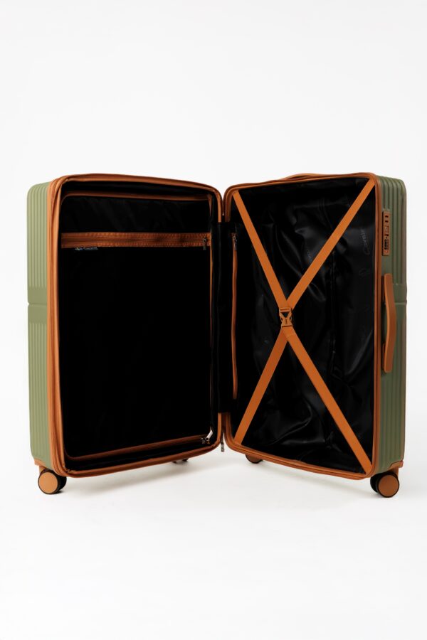 Cavalet Dalby large suitcase green 114L