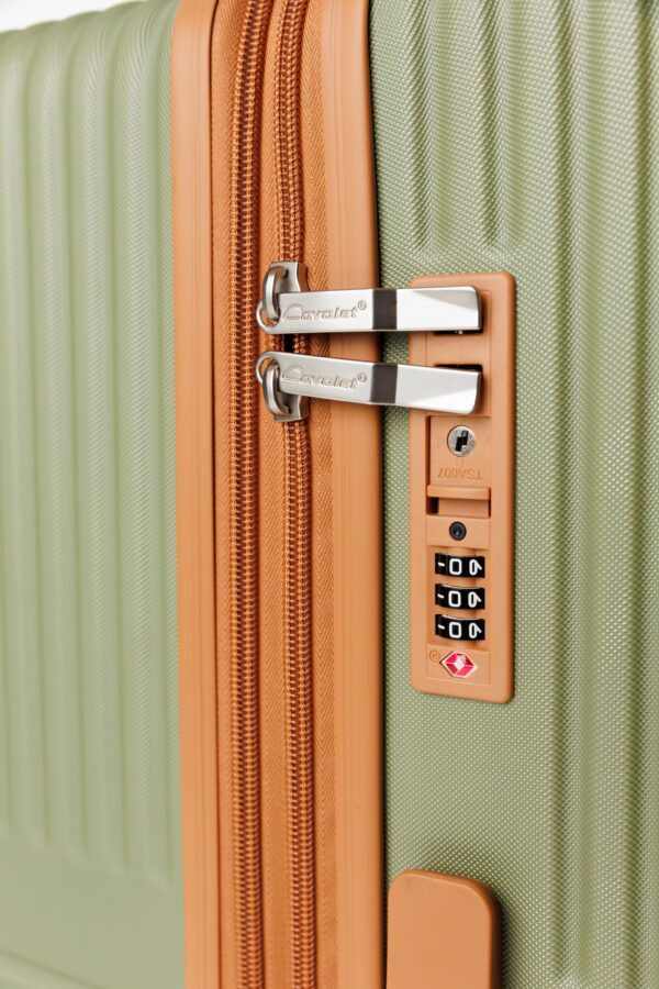 Cavalet Dalby large suitcase green 114L