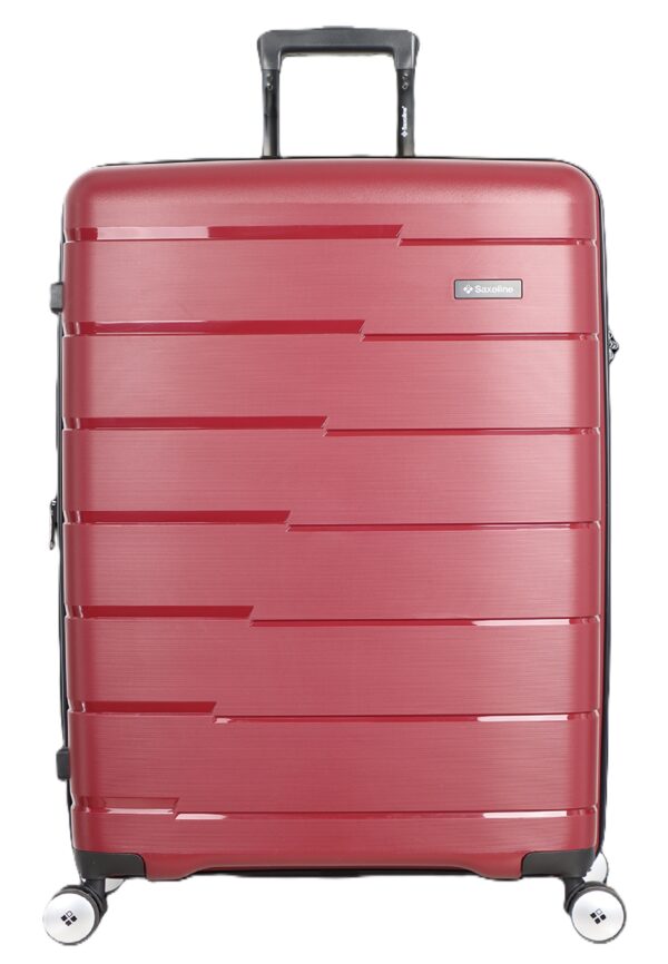 Duża walizka Saxoline Bliss bordowa 118L