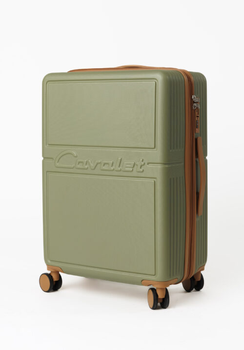 Średnia walizka Cavalet Dalby zielona 76L