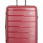 Średnia walizka Saxoline Bliss 73L bordowa