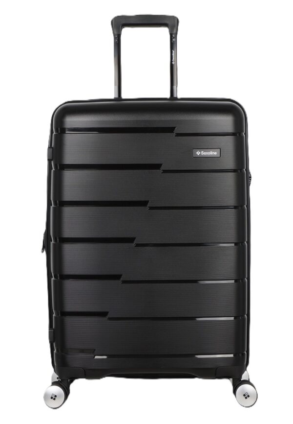 Średnia walizka Saxoline Bliss 73L czarna