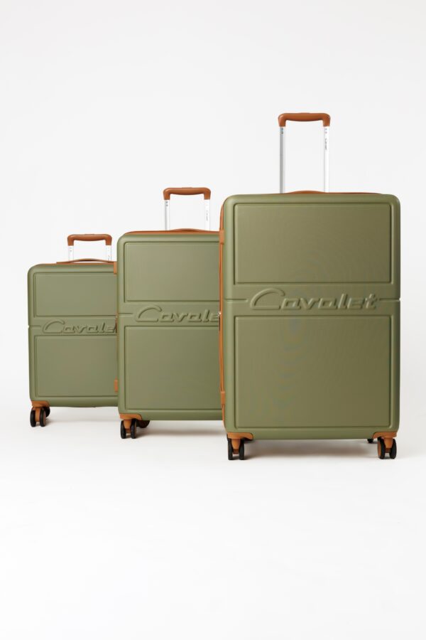 Cavalet Dalby large suitcase green 114L