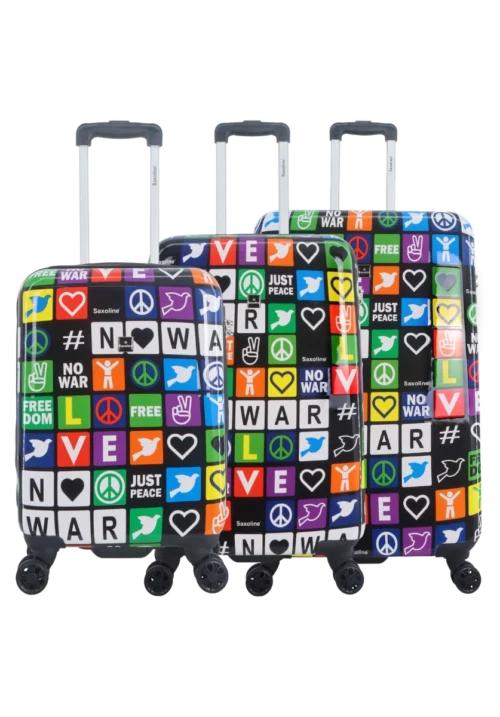 Zestaw walizek Saxoline No War set (S/M/L)