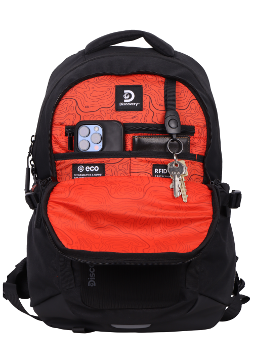 Średni plecak Discovery Crux czarny 20l